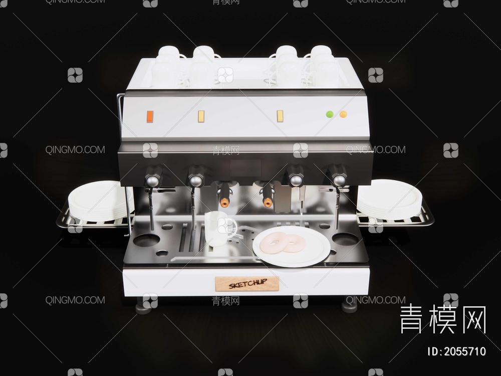 商用咖啡机SU模型下载【ID:2055710】