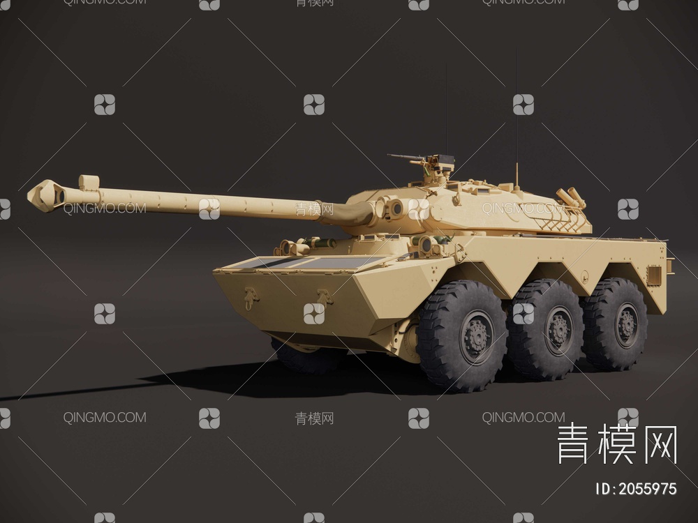 步兵突击车 AMX-10RCSU模型下载【ID:2055975】
