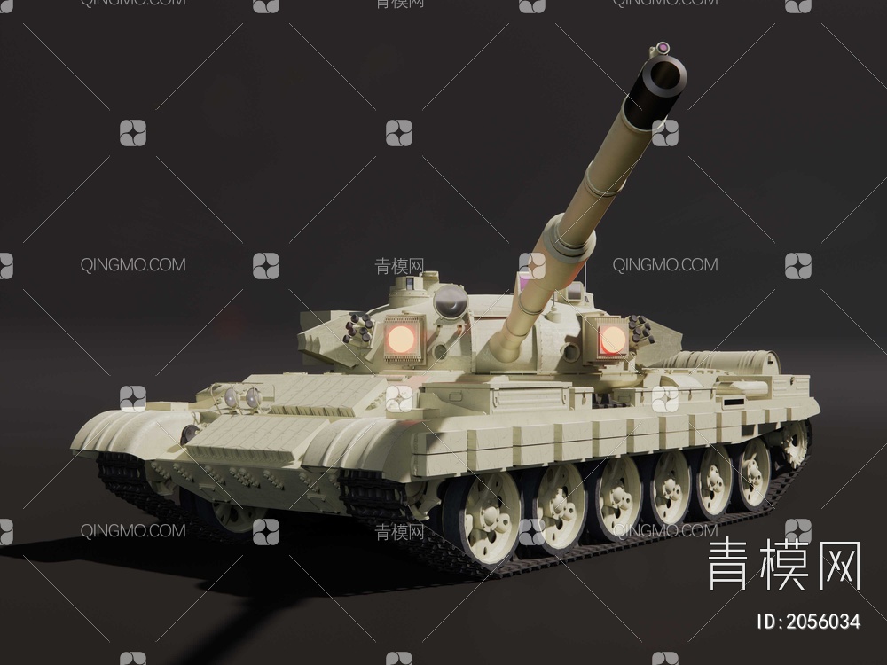 坦克T62MSU模型下载【ID:2056034】