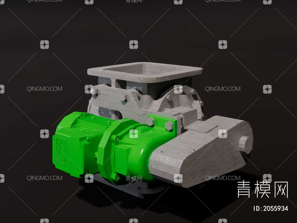 工业搅拌机 压缩机SU模型下载【ID:2055934】