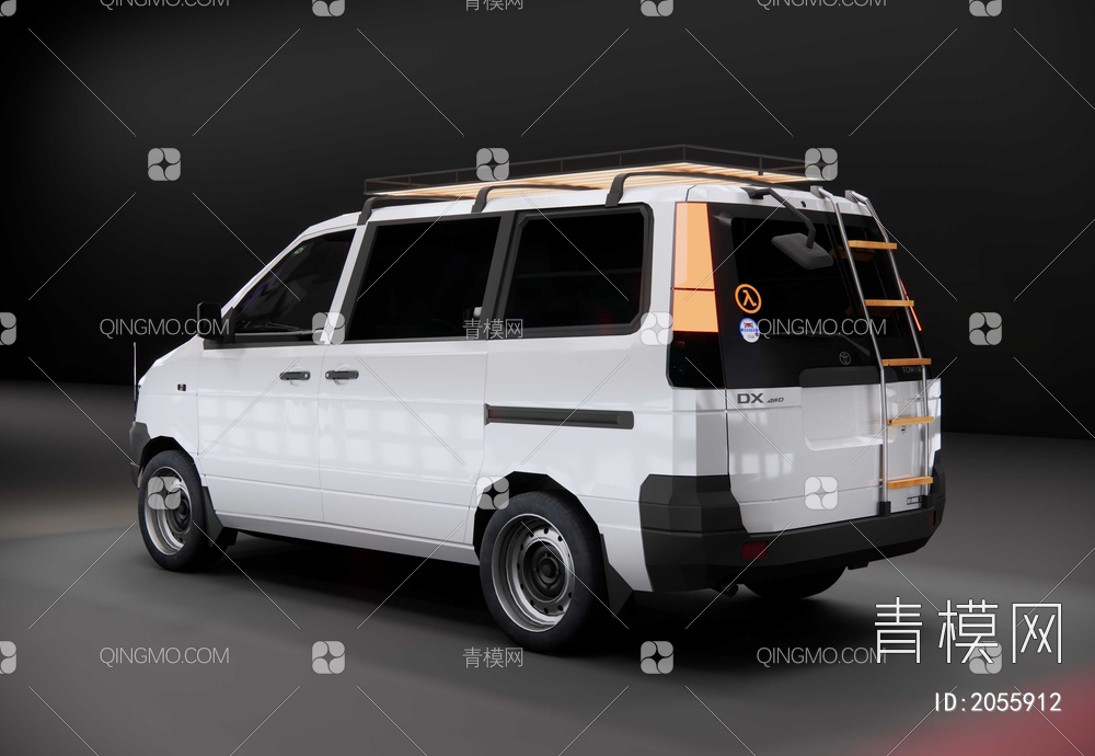 丰田小货车SU模型下载【ID:2055912】