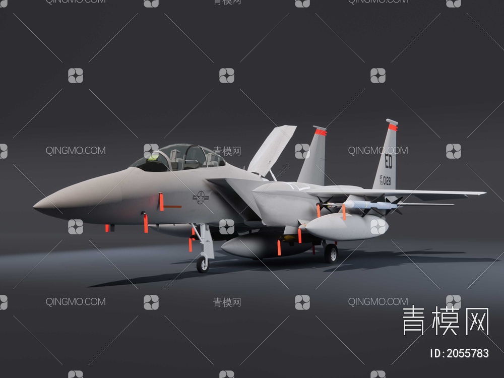 玩具飞机 F15E玩具SU模型下载【ID:2055783】