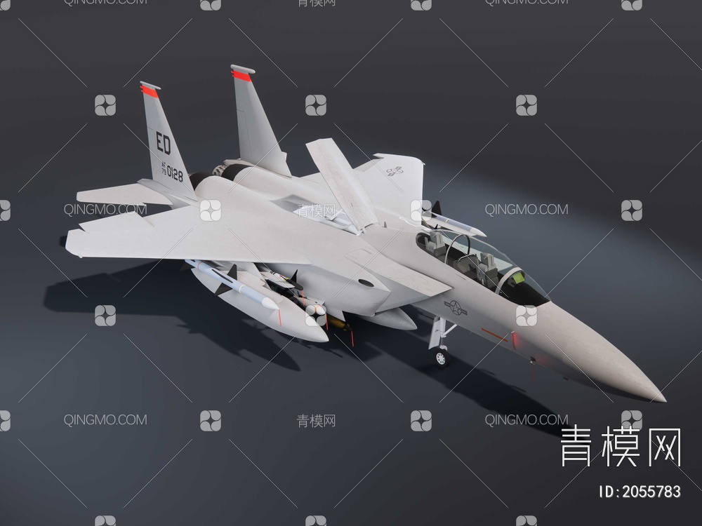 玩具飞机 F15E玩具SU模型下载【ID:2055783】