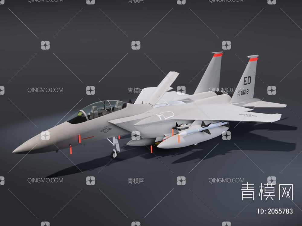 玩具飞机 F15E玩具SU模型下载【ID:2055783】