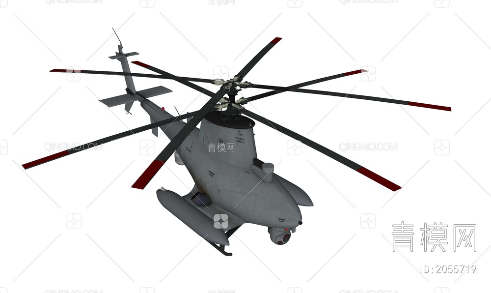 军用无人机SU模型下载【ID:2055719】