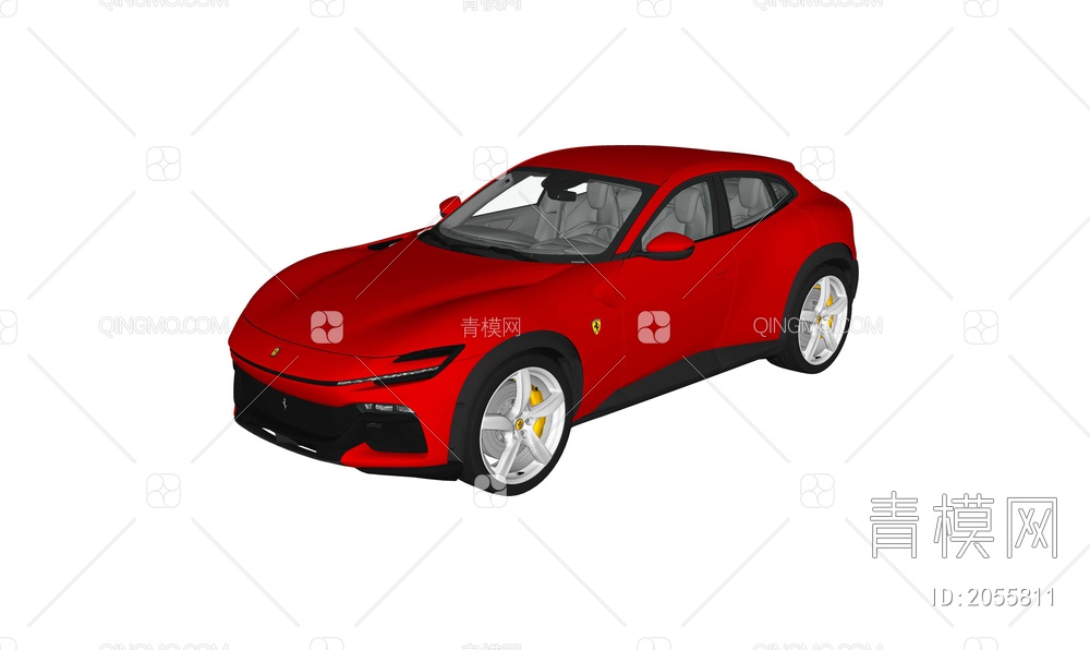 法拉利SUV PurosagueSU模型下载【ID:2055811】