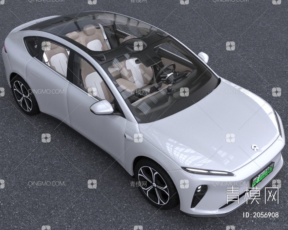 蔚来et5新能源汽车3D模型下载【ID:2056908】