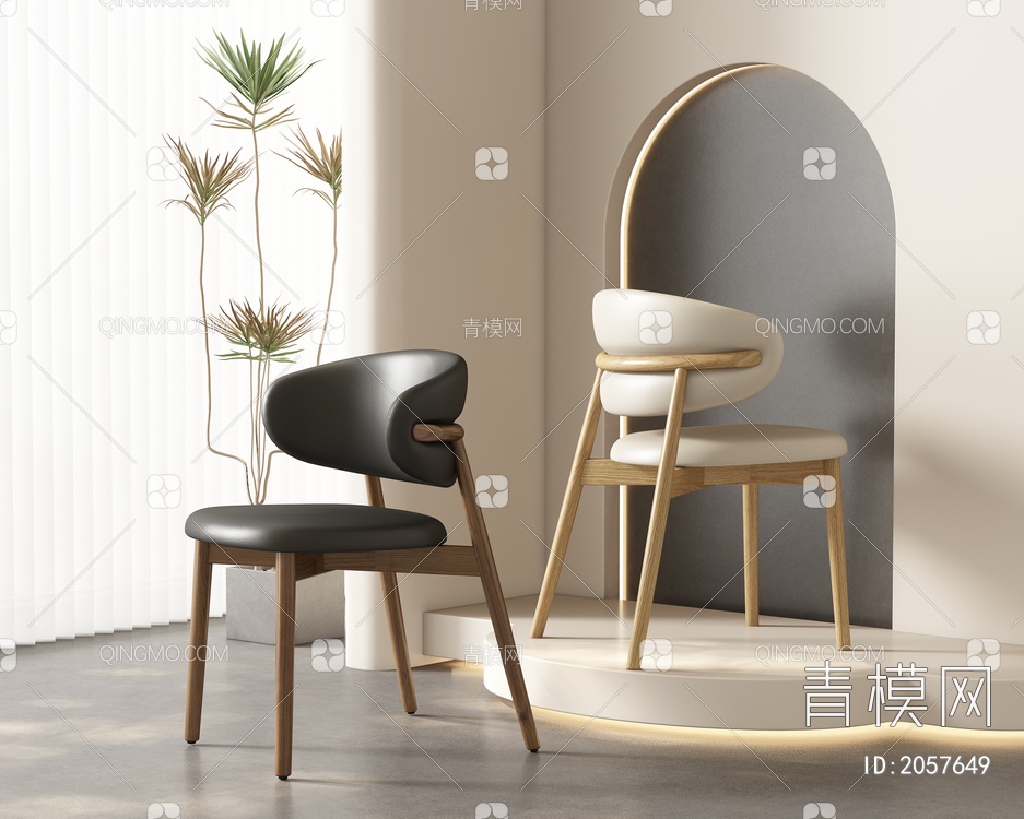 椅子3D模型下载【ID:2057649】