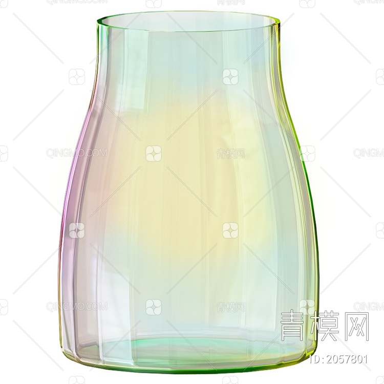 彩色玻璃瓶SU模型下载【ID:2057801】