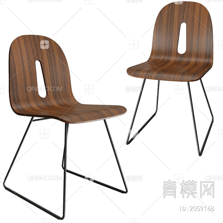 单椅SU模型下载【ID:2059168】