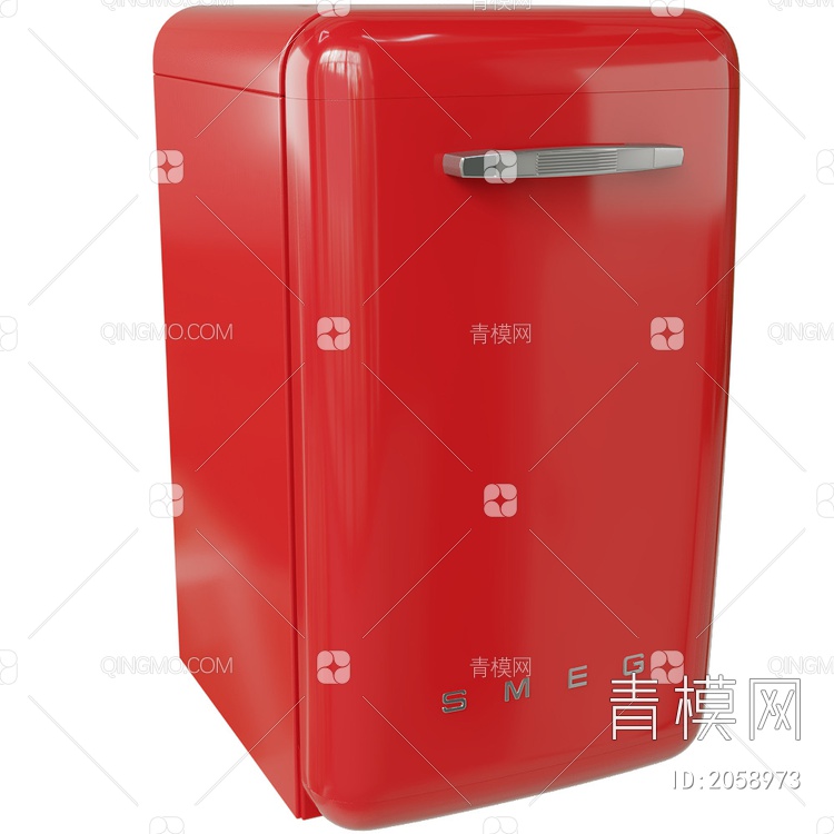小冰箱SU模型下载【ID:2058973】
