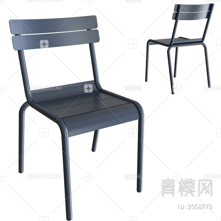 单椅SU模型下载【ID:2058978】