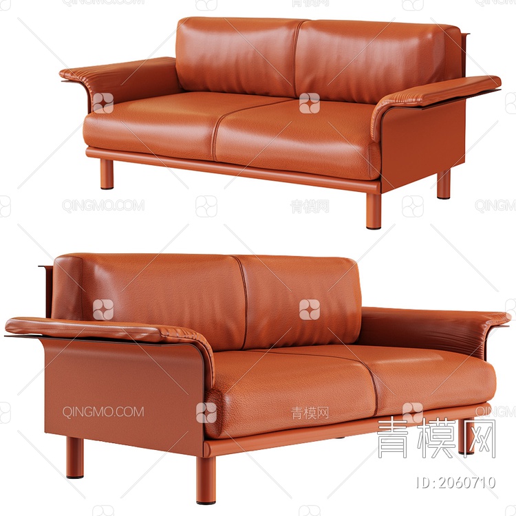 双人沙发SU模型下载【ID:2060710】