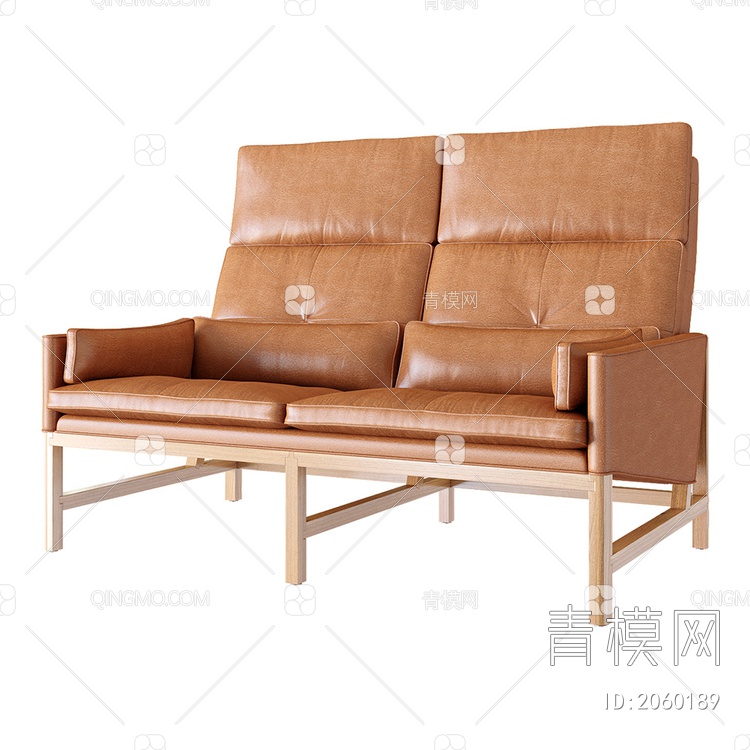 双人沙发SU模型下载【ID:2060189】