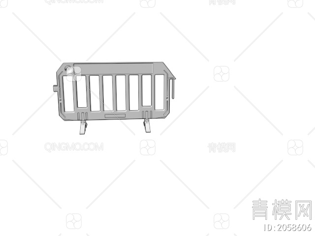 栏杆 护栏3D模型下载【ID:2058606】