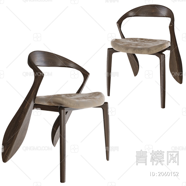 单椅SU模型下载【ID:2060152】