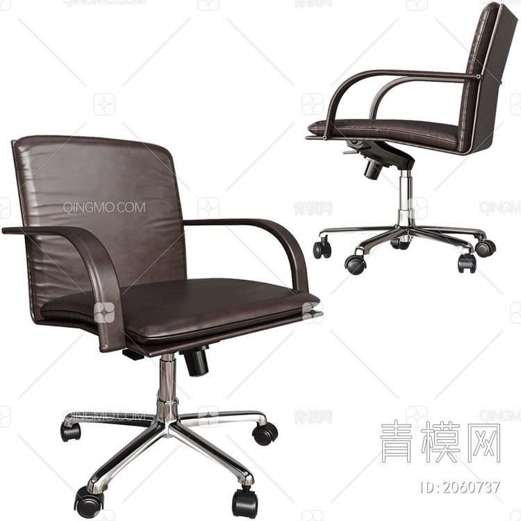 办公椅SU模型下载【ID:2060737】