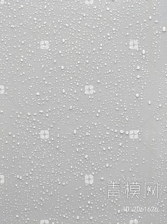 白色水滴墙面材质贴图下载【ID:2061626】