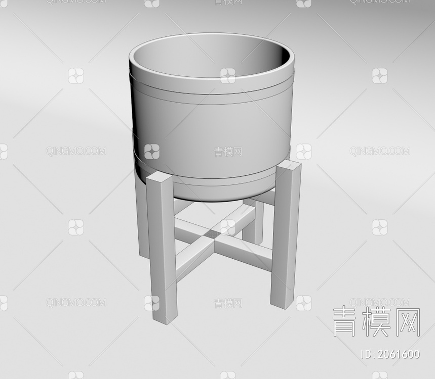 木桶3D模型下载【ID:2061600】
