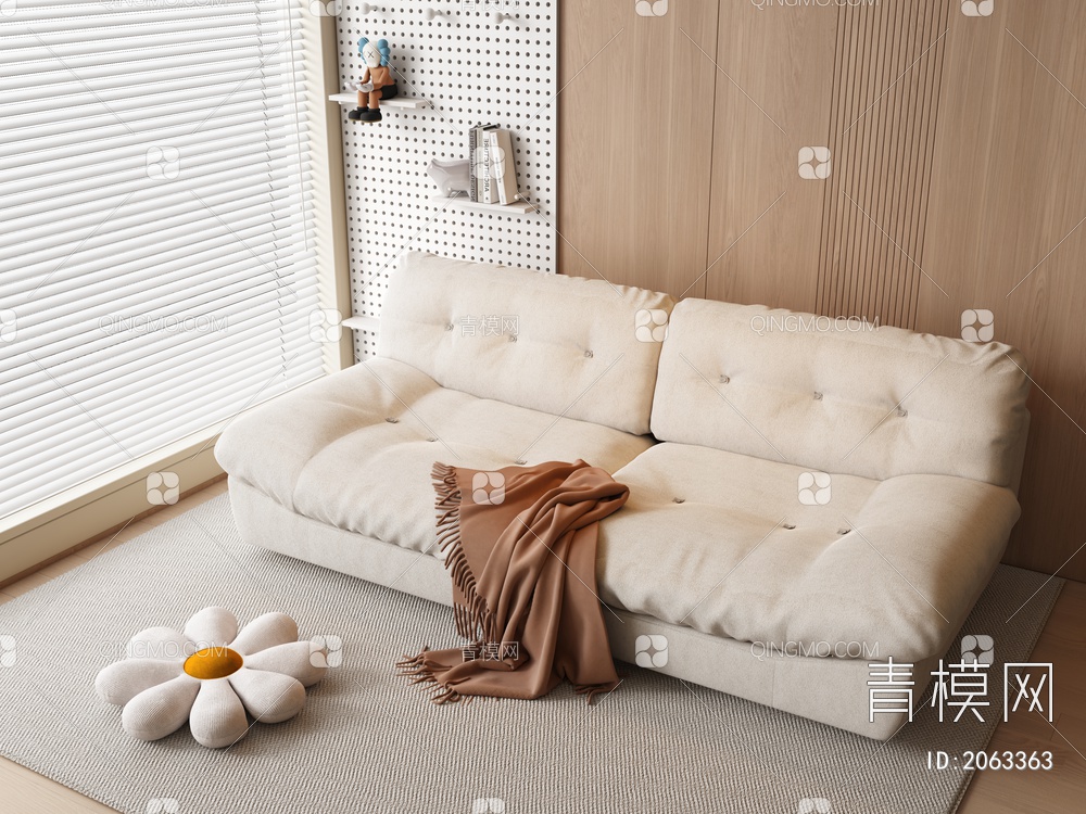 沙发3D模型下载【ID:2063363】
