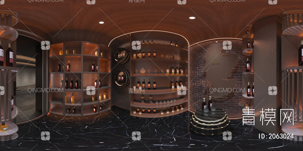 不锈钢实木红酒窖 冷藏室 恒温室 恒温柜 展示柜 冷藏柜 红酒 酒窖3D模型下载【ID:2063024】