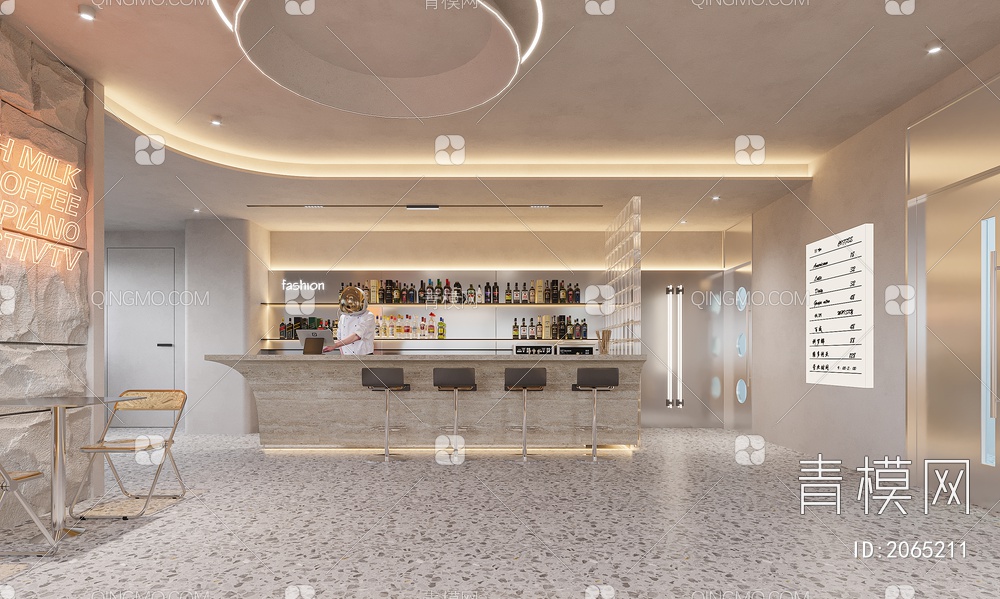 酒吧3D模型下载【ID:2065211】