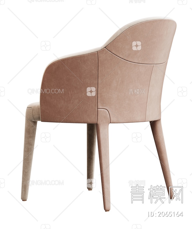 餐椅  单椅SU模型下载【ID:2065164】
