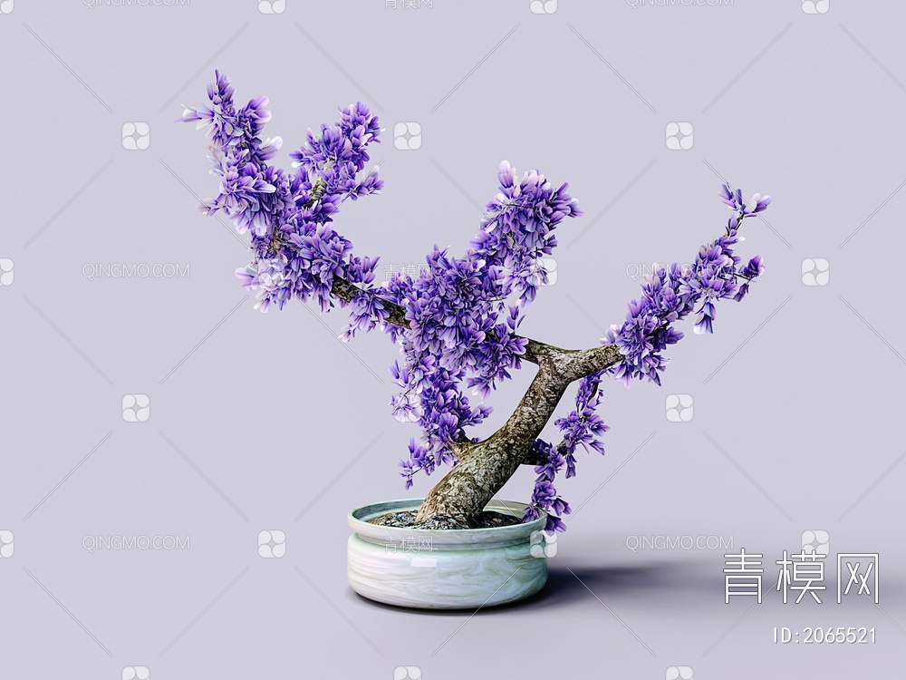 盆栽盆景3D模型下载【ID:2065521】