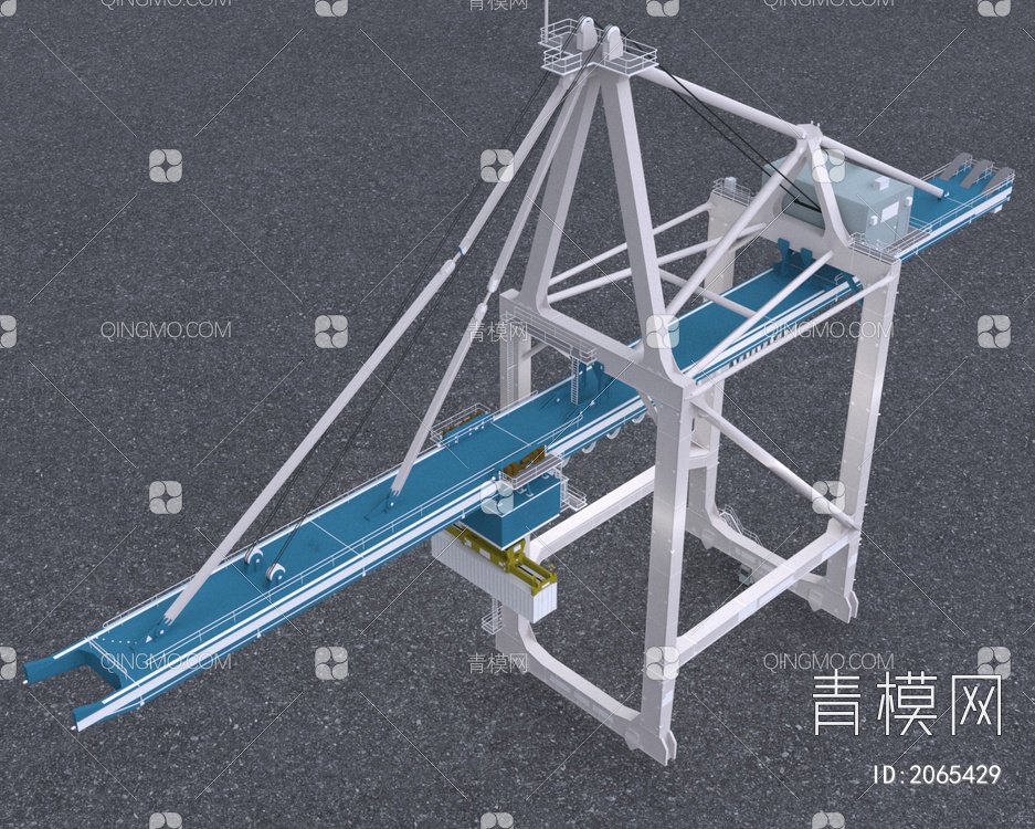 港口起重机3D模型下载【ID:2065429】