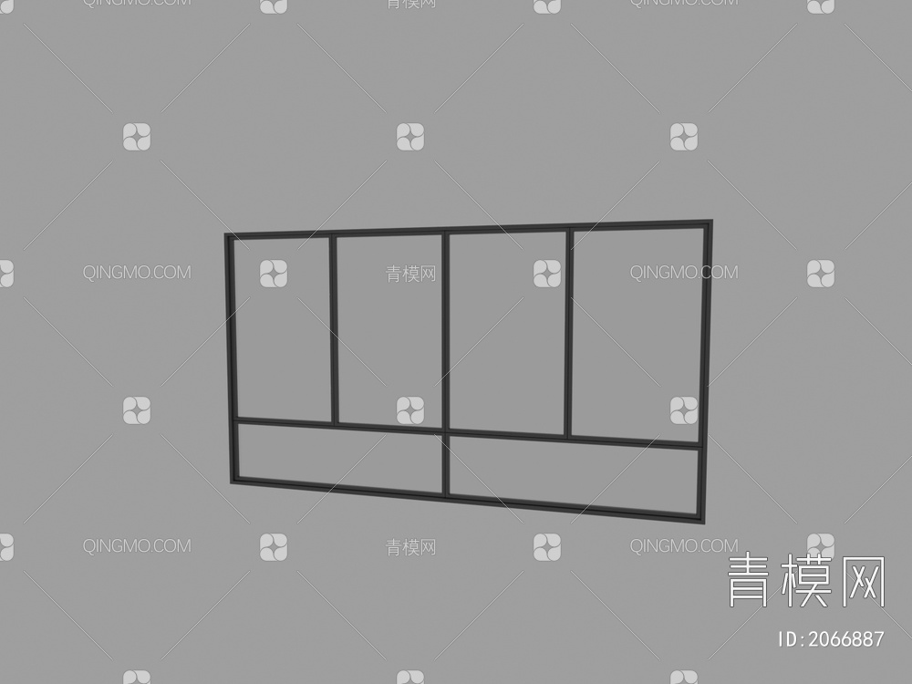 窗户3D模型下载【ID:2066887】