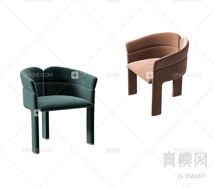 餐椅3D模型下载【ID:2066691】