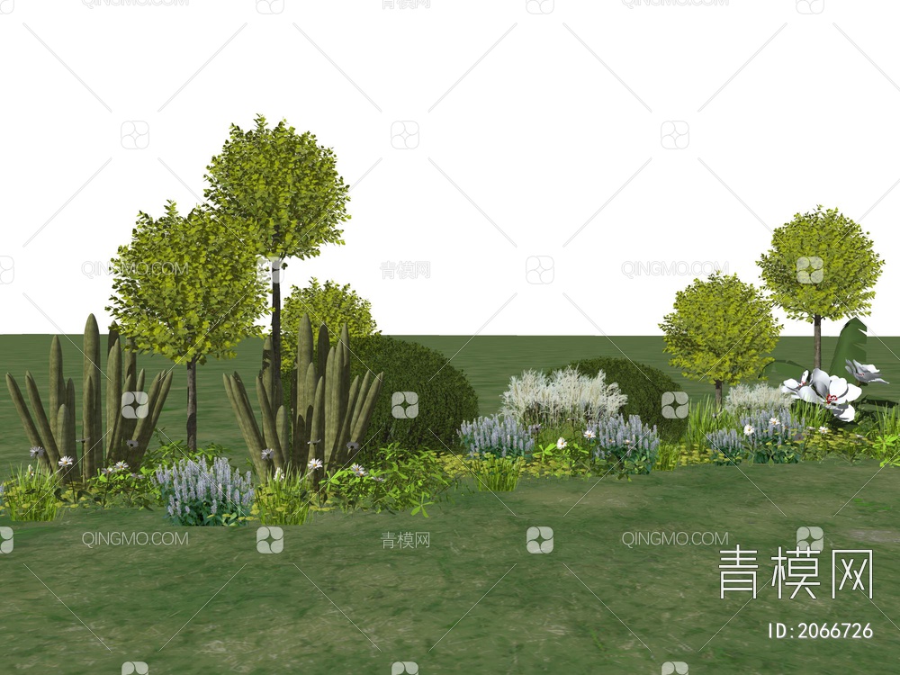 景观植物SU模型下载【ID:2066726】