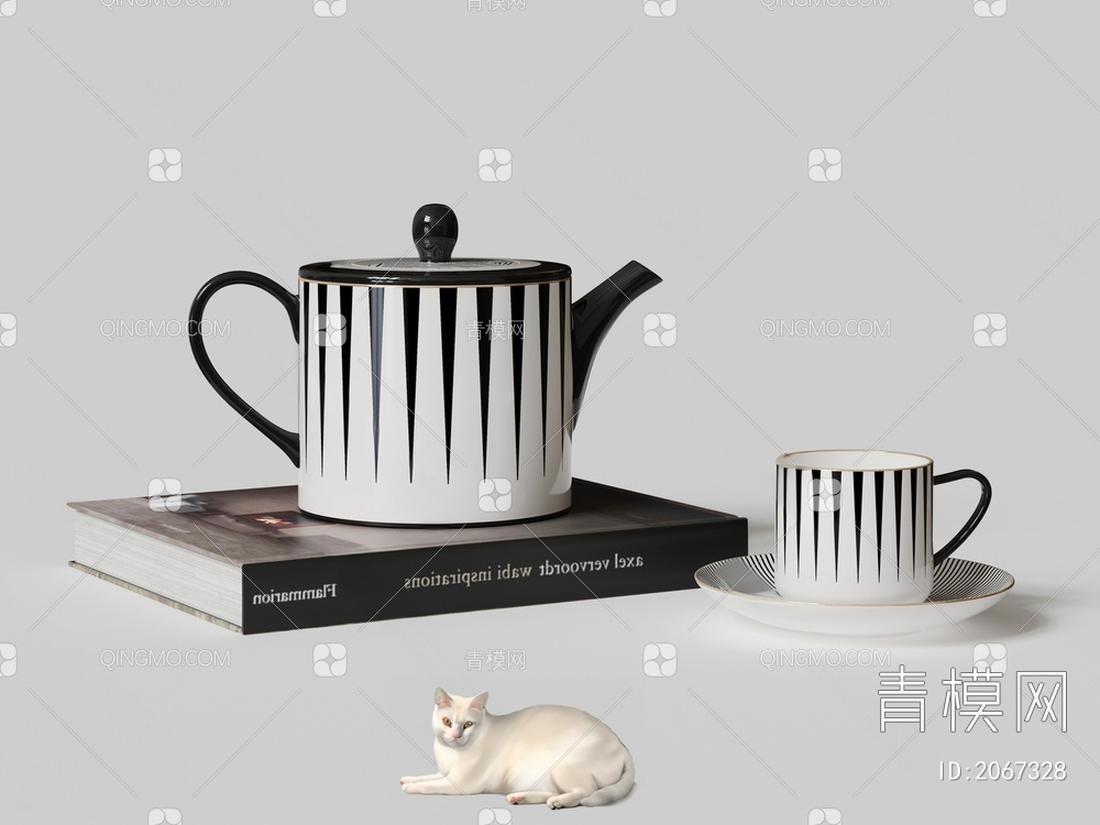 茶具3D模型下载【ID:2067328】