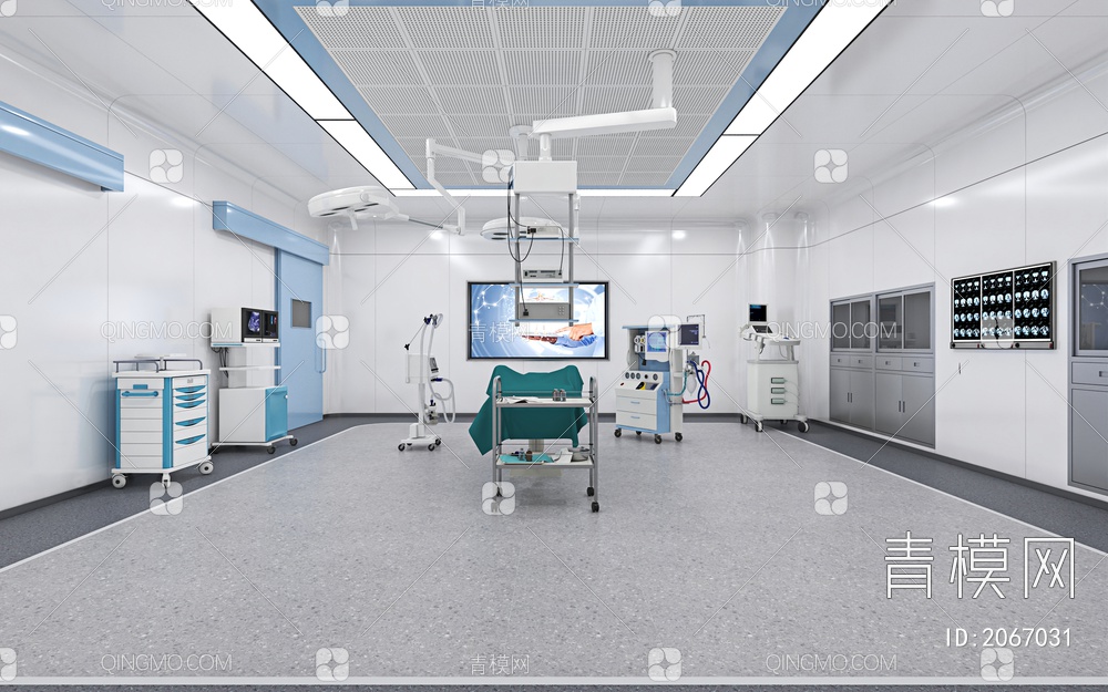 产房手术室 医疗器械3D模型下载【ID:2067031】