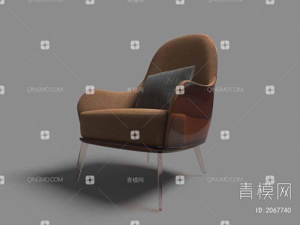 休闲椅3D模型下载【ID:2067740】