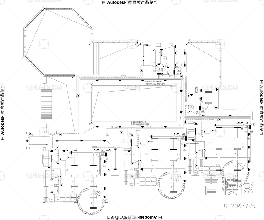 某地三层幼儿园电气设计全套施工图【ID:2067795】