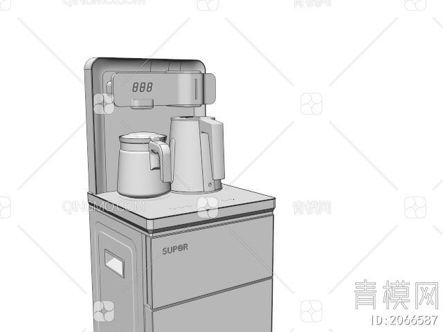 生活家电 茶吧机3D模型下载【ID:2066587】
