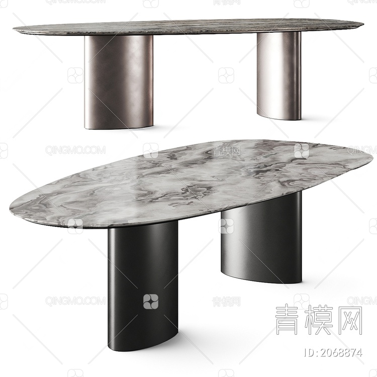 Casamilano餐桌3D模型下载【ID:2068874】