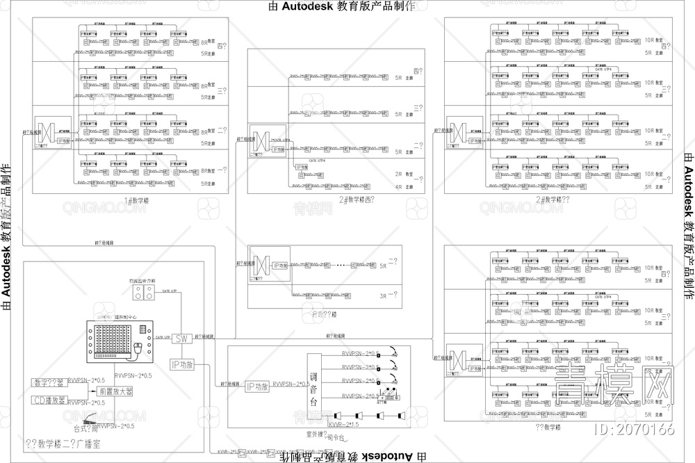 弱电智能化cad图块安防摄像监控设备对讲机多媒体智能家居CAD图块【ID:2070166】