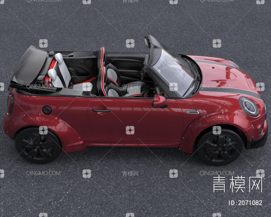 MINI敞篷汽车CooperSConvertible3D模型下载【ID:2071082】