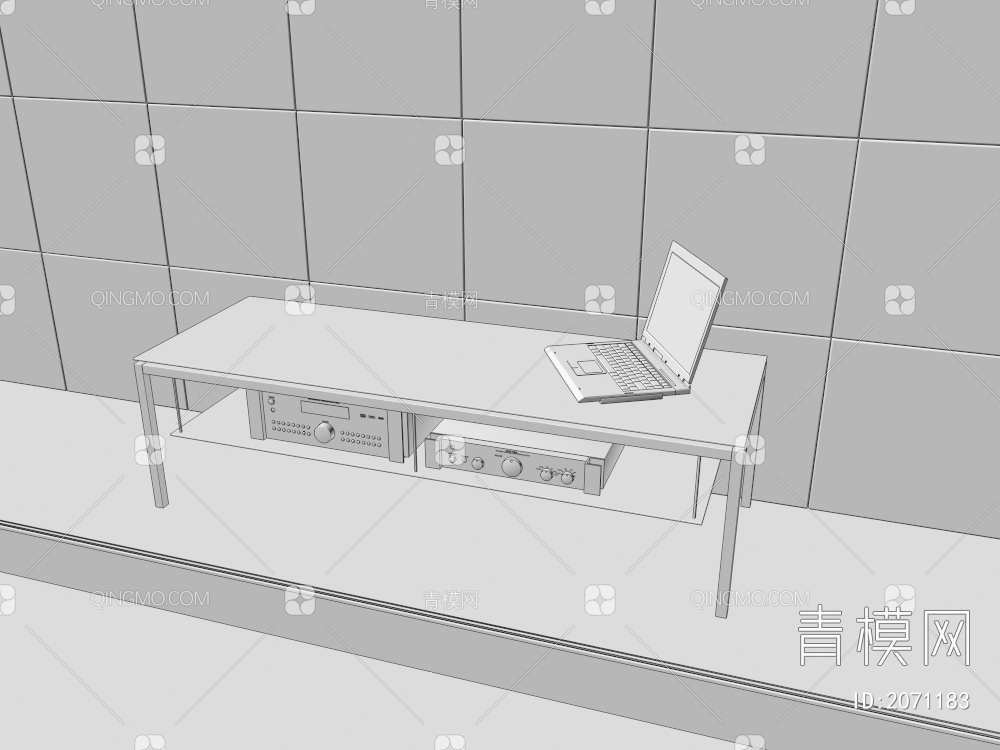 音响操作台3D模型下载【ID:2071183】