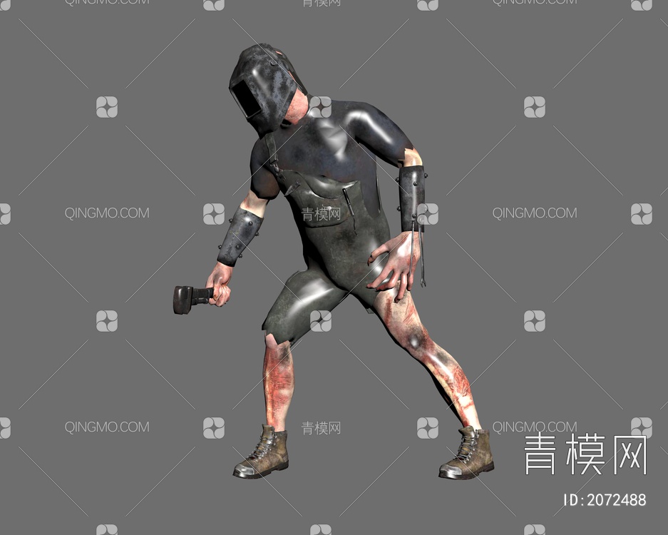 焊接变种僵尸3D模型下载【ID:2072488】