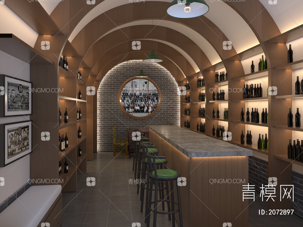 酒吧3D模型下载【ID:2072897】