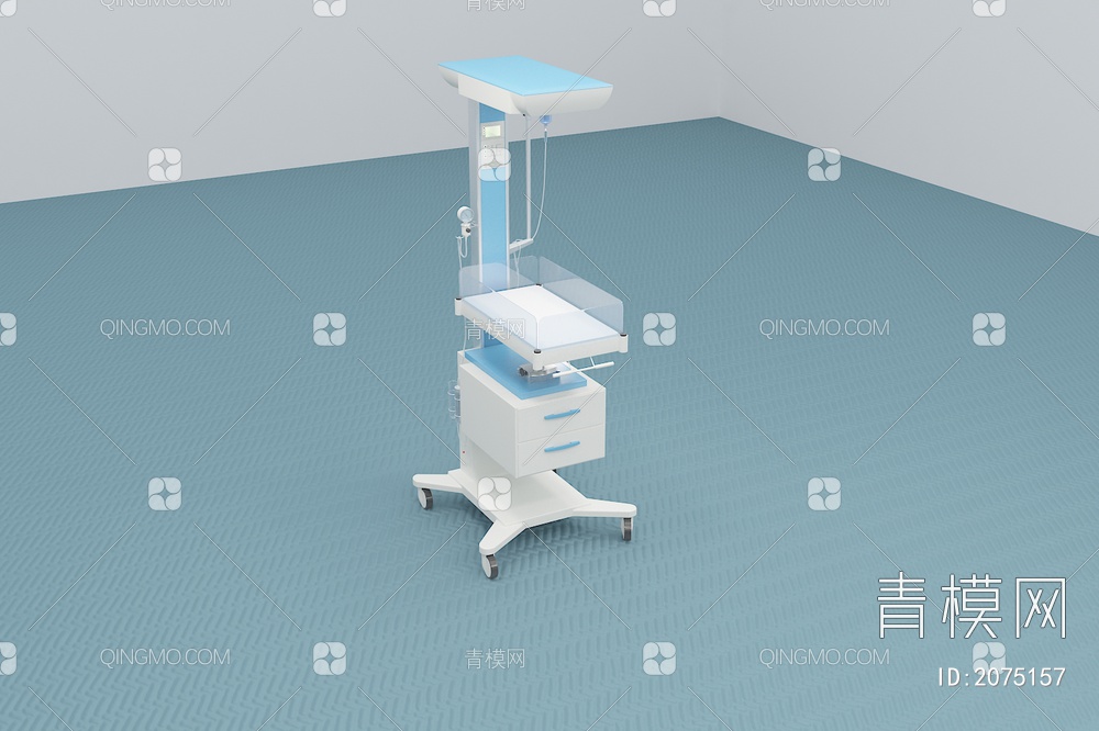 婴儿蓝光辐射保暖台3D模型下载【ID:2075157】