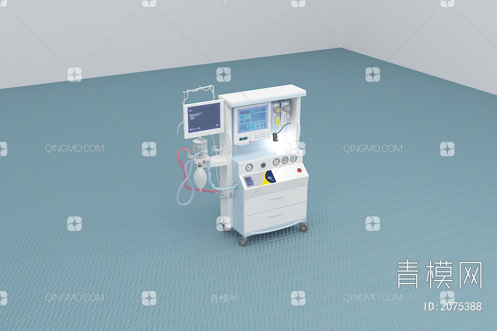 麻醉机器3D模型下载【ID:2075388】