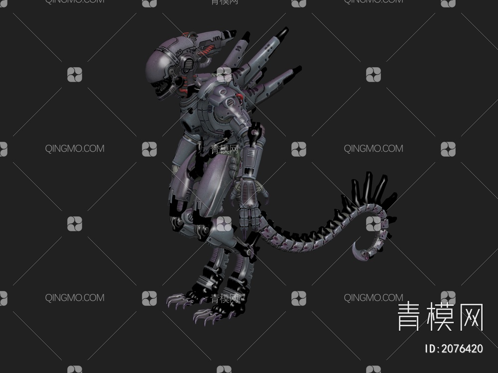 异形机甲3D模型下载【ID:2076420】