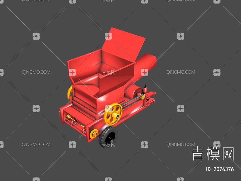 农业用车3D模型下载【ID:2076376】