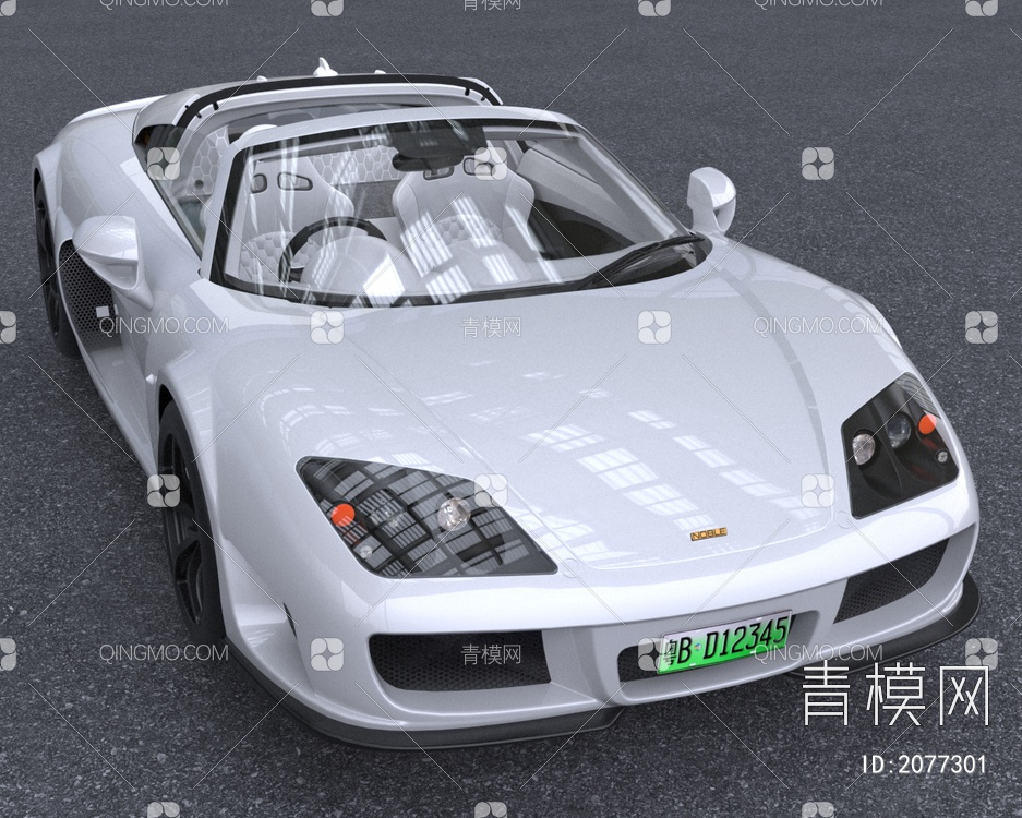 简森巴顿NobleM600汽车3D模型下载【ID:2077301】