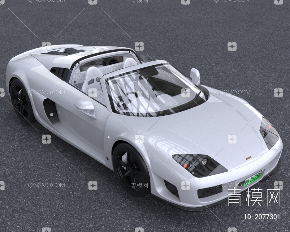 简森巴顿NobleM600汽车3D模型下载【ID:2077301】