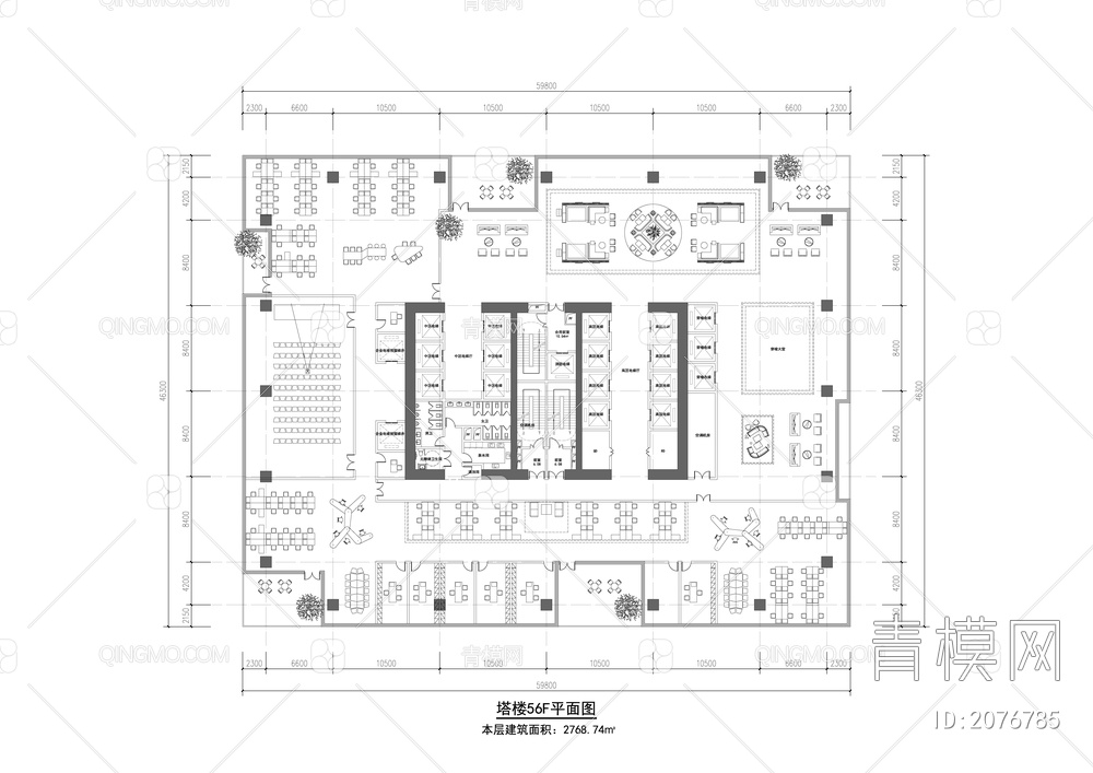 南山区科技联合大厦建筑方案设计方案文本施工图【ID:2076785】
